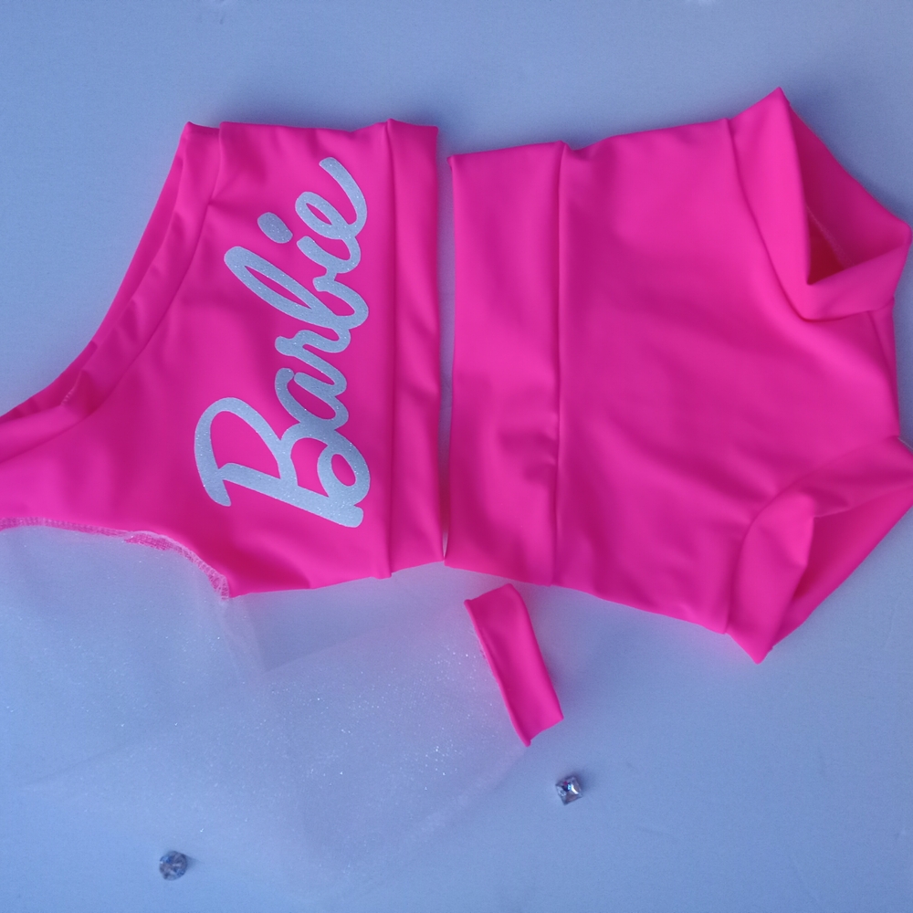 Barbie Pink Kids Swim Set Dance Set